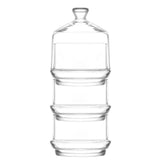 Stackable Glass Storage Jars